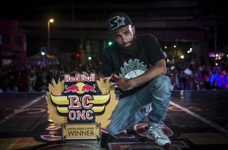 Red Bull BC One 2015 SA Champion Brandon Petersen aka B-Boy The Curse 