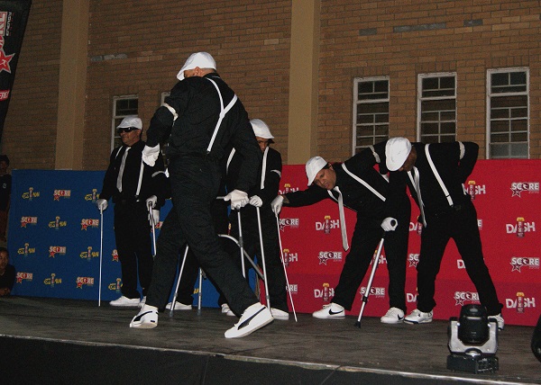 The OG's performing at the CTFDA Freestyle Dance Revolution Youth Day Event in Macassar